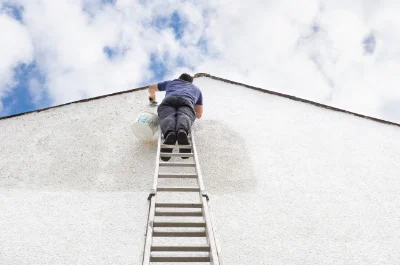 Peinture extérieure à Yvoire — façades et ravalement